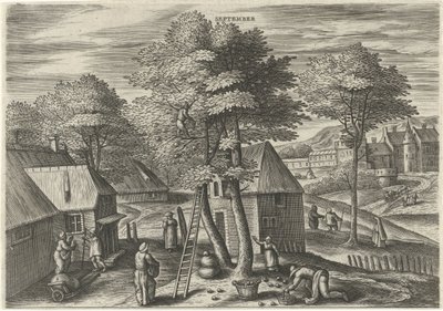 September door Julius Goltzius