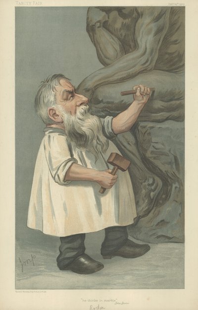 M Auguste Rodin door Julius Mandes Price