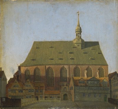 St. Johns, Hamburg, 1829 door Julius Oldach