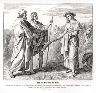Ruth in de velden van Boaz, Ruth door Julius Schnorr von Carolsfeld
