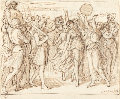 De Triomf van David door Julius Schnorr von Carolsfeld