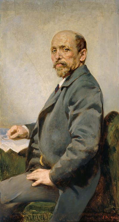 De hof fotograaf Josef Löwy door Julius Victor Berger