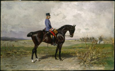 Franz Joseph, ruiterportret / Blaas door Julius von Blaas