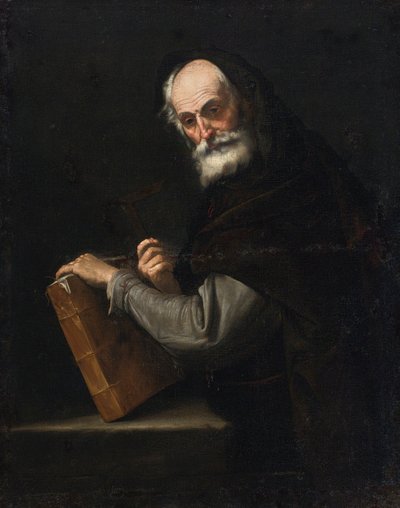 Een architect door Jusepe de Ribera