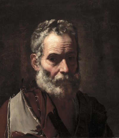 Een Oude Man, ca. 1635 door Jusepe de Ribera