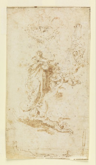 De onbevlekte ontvangenis door Jusepe de Ribera