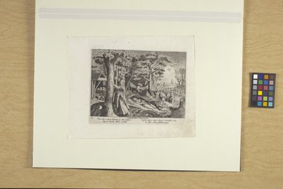 Sophronia Tarentina door Justus Sadeler