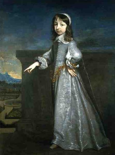 Portret van de Hertog van Orléans als Jonge Jongen (1640-1701) door Justus van Egmont