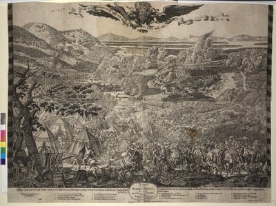 Belegering van Wenen door de Turken 1683 door Justus van den Nypoort