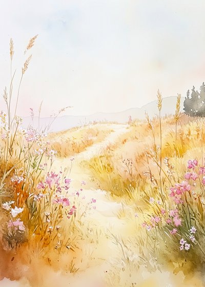Golden Meadow-pad door Justyna Jaszke