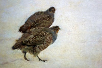 Patrijzen door Józef Chełmoński