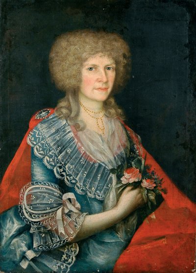 Faworski - Portret van Teresa Garbowska, née Krosnowska 1789 door Jozef Faworski