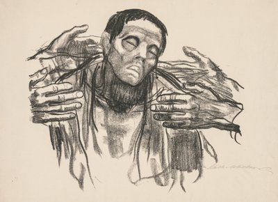 Help Rusland door Käthe Kollwitz