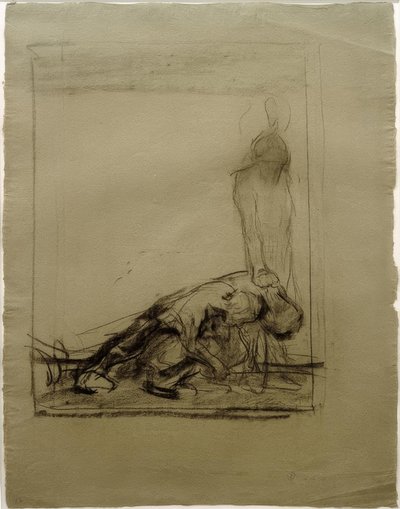 Ploegtrekker door Käthe Kollwitz