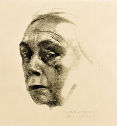 Zelfportret door Käthe Kollwitz