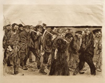 Weversoptocht door Käthe Kollwitz