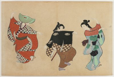 Bloemen van Honderd Werelden: Dansen door Kamisaka Sekka