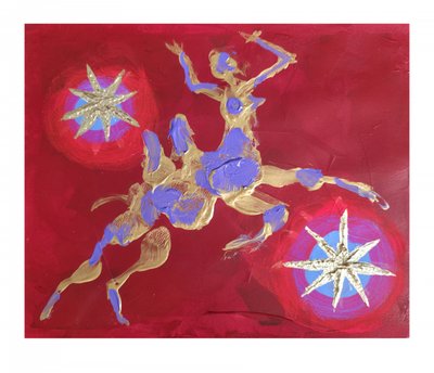 Dansende Centaur-sterren door Kanat Ibragimov