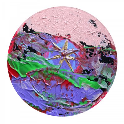 Levendige abstracte ster door Kanat Ibragimov