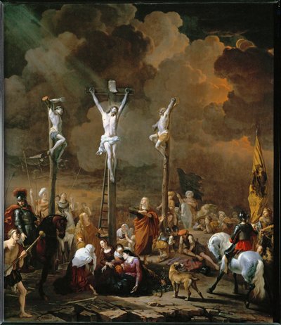 Le Calvaire - Golgota ... door Karel Dujardin