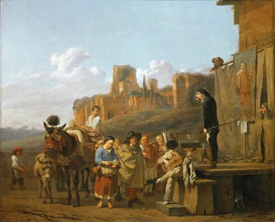 De Italiaanse kwakzalver ... door Karel Dujardin