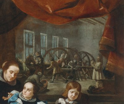 De familie van edelsteensnijder Dionysius Miseroni door Karel Škréta