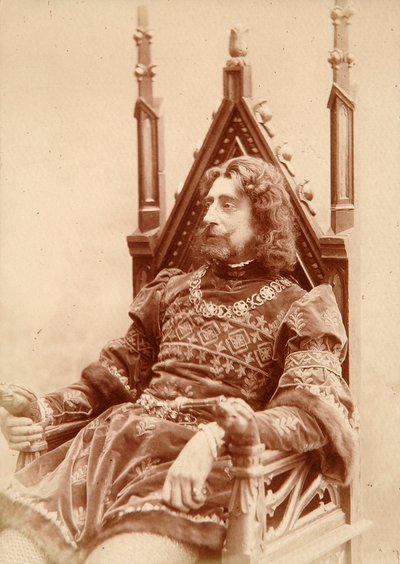 Grootvorst Constantijn Konstantinovitsj van Rusland als Hamlet, 1900 door Karl August Fischer