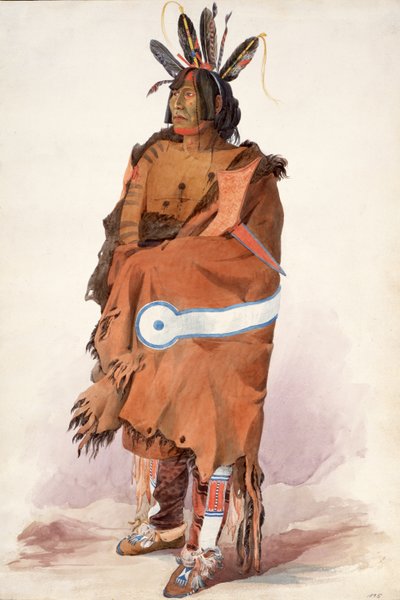 Pachtüwa-Chtä, Arikara Ma door Karl Bodmer