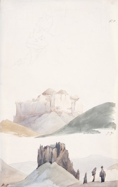 Boven Missouri door Karl Bodmer