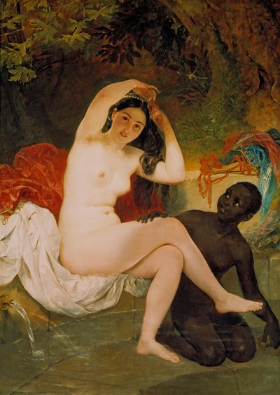 Russisch: "Virsavia" Virsavija door Karl Bryullov