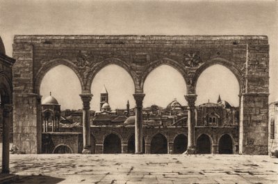 Jeruzalem, Tempelplaats door Karl Grober