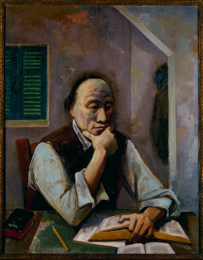 De vertaler door Karl Hofer