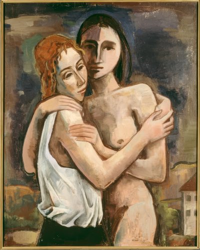 vriendinnen door Karl Hofer