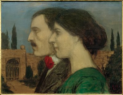 Karl en Thilde Hofer door Karl Hofer