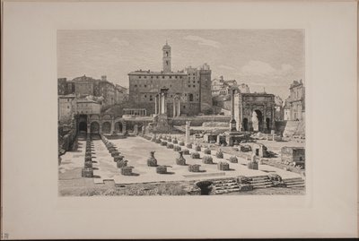 Deens:  Forum Romanum door Karl Jensen