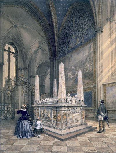 Graf van Gustav I in de kathedraal van Uppsala, uit 