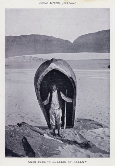 Ierse visserscurragh of coracle door Karl Karlovich Piratsky