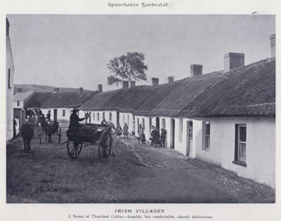Ierse dorpen (zwart-wit foto) door Karl Karlovich Piratsky