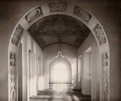 Het museum van het keizerlijke Pushkin Lyceum in Sint-Petersburg, Rusland door Karl Kubesch