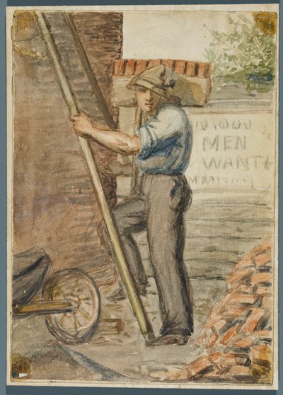 Metselaar, 1864 door Karl L.H. Mueller