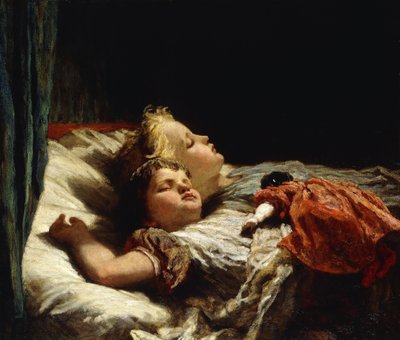 Zoete sluimer door Karl Wilhelm Friedrich Bauerle