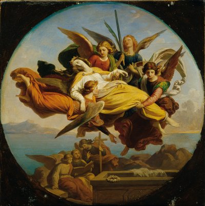 De heilige Catharina door Karl von Blaas