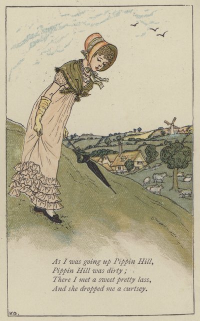 Toen ik Pippin Hill opging door Kate (after) Greenaway
