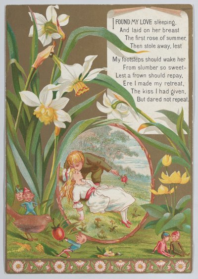 Valentine door Kate Greenaway