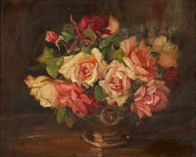 Roze rozen door Kate Wyllie