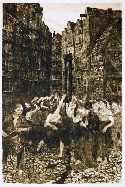 De Carmagnole door Kathe Schmidt Kollwitz