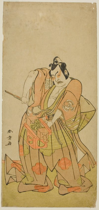 De acteur Nakamura Sukegoro II in een niet-geïdentificeerde rol door Katsukawa Shunsho