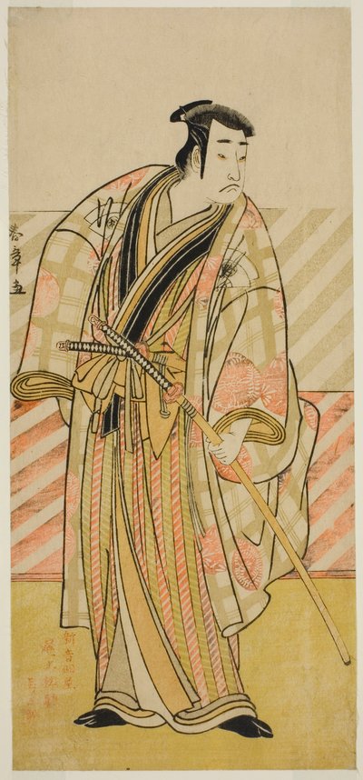 De Acteur Onoe Matsusuke I in een Ongeïdentificeerde Rol door Katsukawa Shunsho