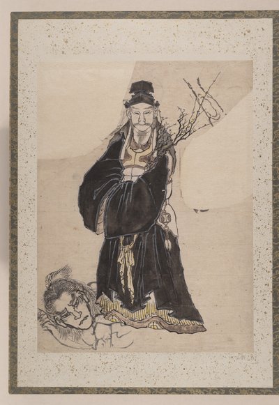 Album met schetsen van Katsushika Hokusai en zijn leerlingen door Katsushika Hokusai