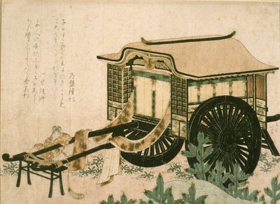 Hofkoets door Katsushika Hokusai